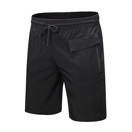 neue Fitnessstudio kurze Hose Männer Surfen Ausbildung FußBall Spandex Atmungs Joggen Tasche trainieren Crossfit Laufen kurze Hose männer: Schwarz / M