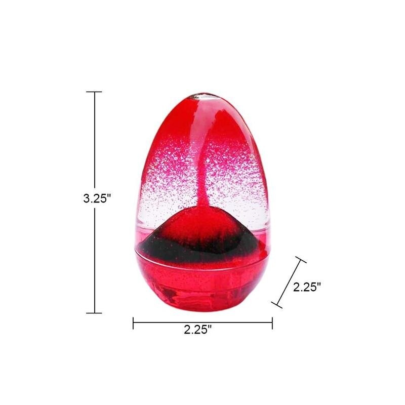 Volcanic Children's Toys Sensory Visual Stimulation Timer Desktop Decompression Decoration Y0N2