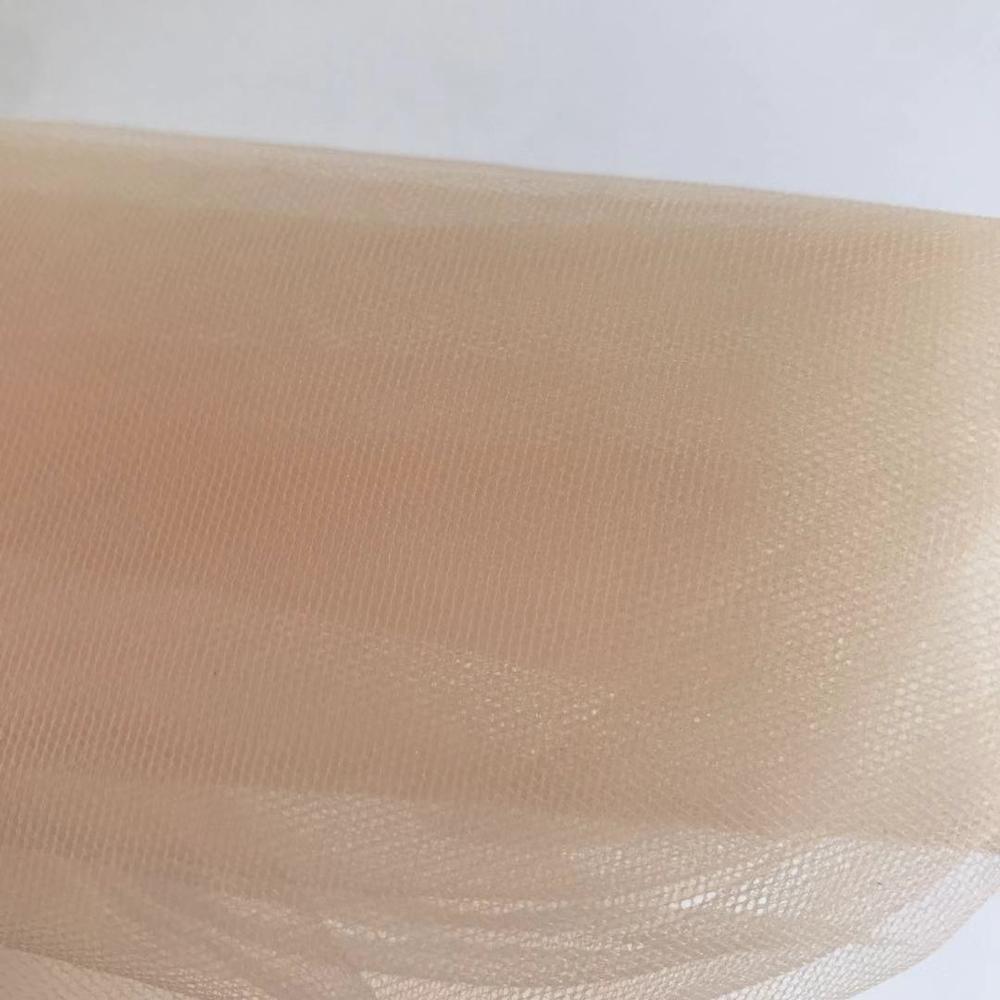 De Bruiloft Stof Zacht Tulle Huid Naakt Bruiloft Decoratie 100% Nylon Gemaakt Jurk Mesh