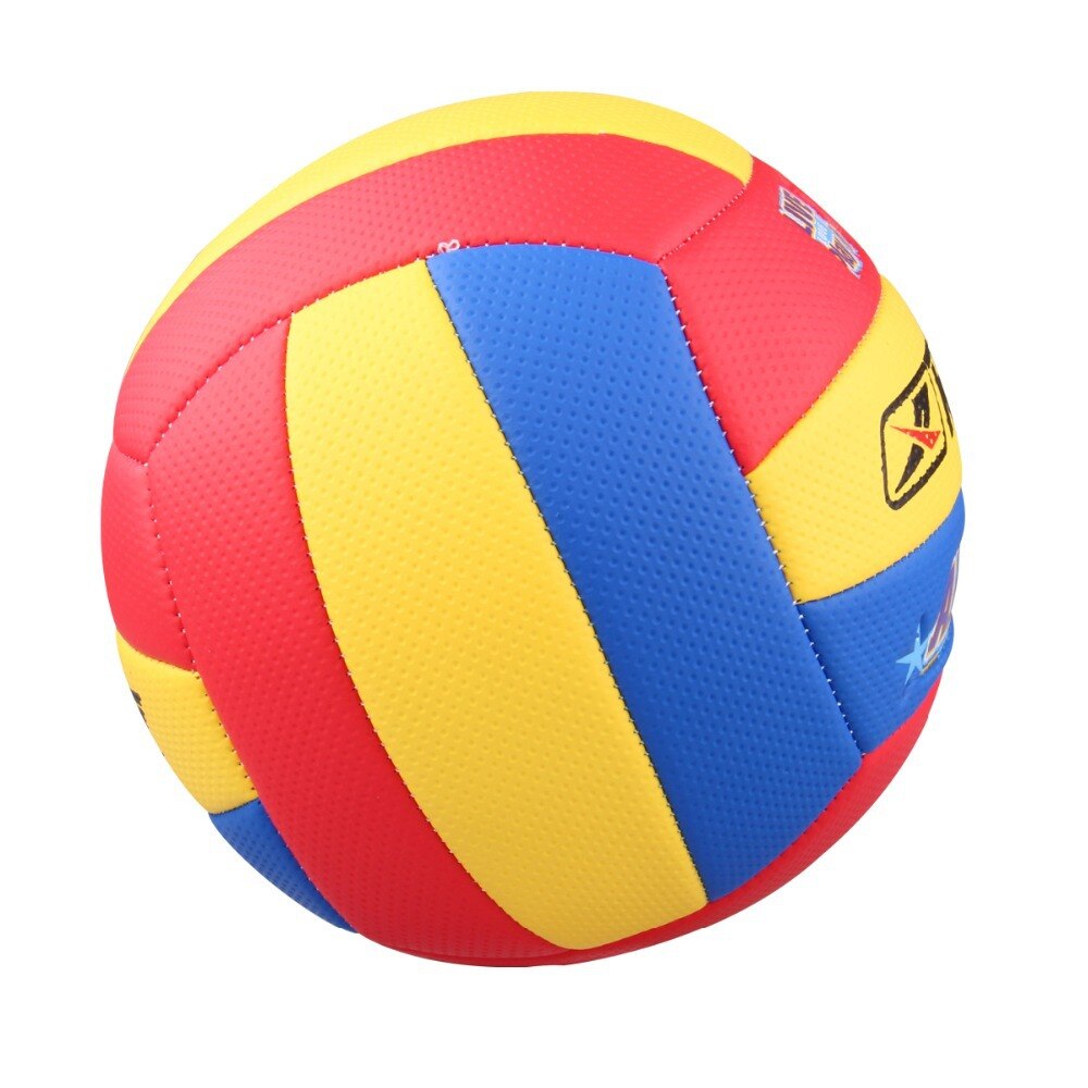 Offisiell størrelse 5 pu volleyballkamp volleyball innendørs og utendørs treningsball med nettpose  v601b