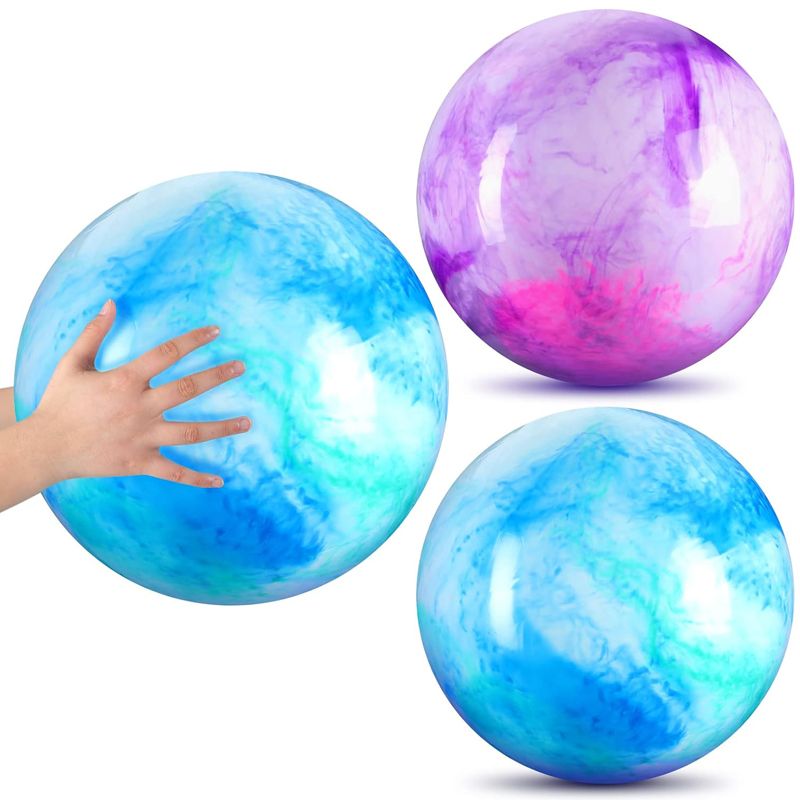 Palline gonfiabili marmorizzate dimensioni 12 pollici giocattoli gonfiabili per bambini festa carnevale parco spiaggia parco giochi cortile giochi all'aperto al coperto
