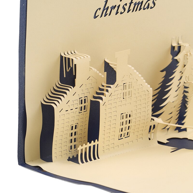 3D Pop-Up Cards Festival Card Flowers Sympathy Greeting Cards For Birthday Party Card