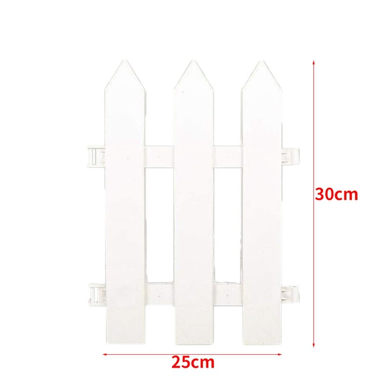 5 stk / sæt havehegn, plastkanter, græsplæne blomsterbedplanter, landskabsplader