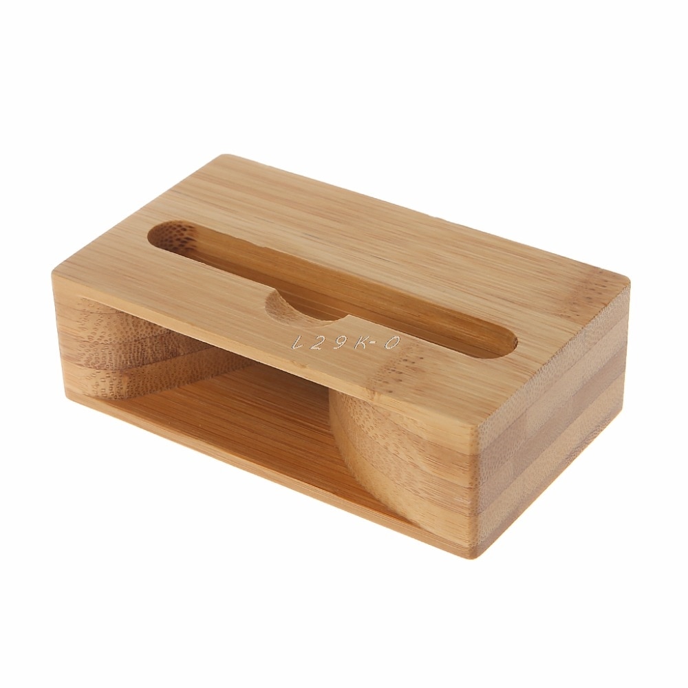 Phone Sound Amplifier Universal Bamboo Mobile Holder Stand Cellphone Loudspeaker