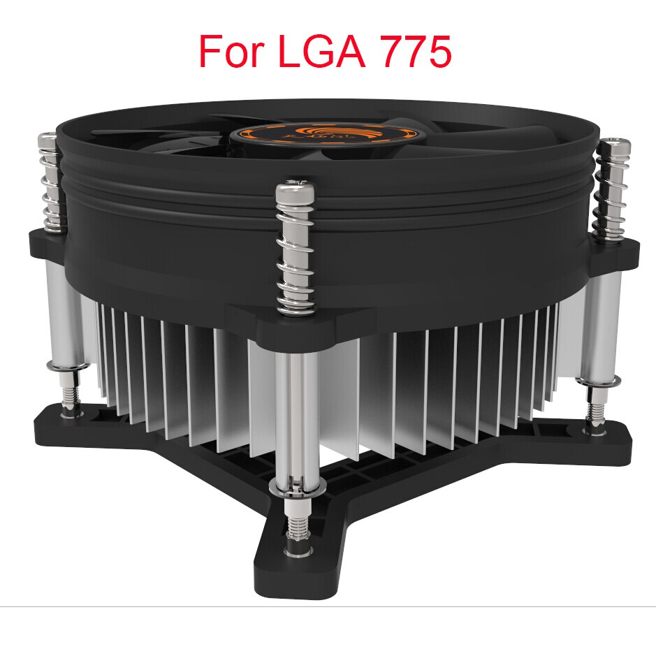 Pöytätietokone pc prosessorin jäähdytyselementin jäähdytin tuulettimen ydin 3 nastaa lga 775 or lga 1150 /1156 /1155