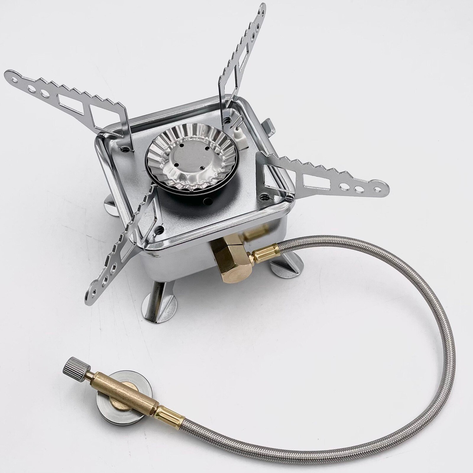 Outdoor Gas Stove Camping Gas Burner Folding Electronic Stove Hiking Portable Foldable Split Stoves Kitchen Grill#h3