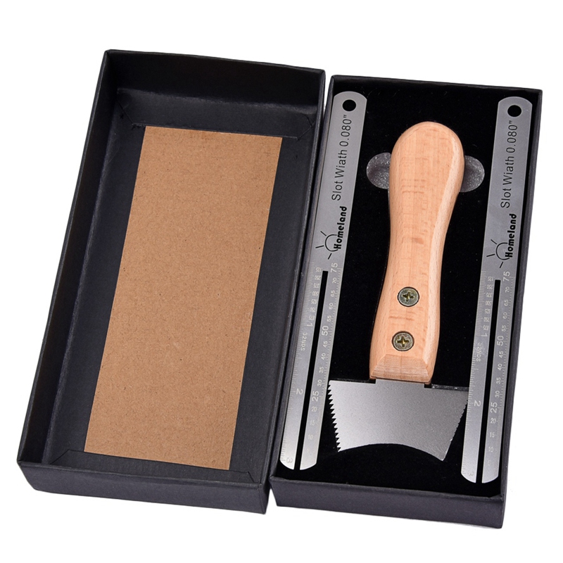 Guitar Fret Wire Groove Protector Ruler Fingerboard Replace Tool Set Protect Fingerboard Replace Tool Set: Default Title