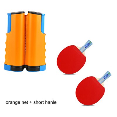 Portable Table Tennis Net Anywhere Retractable Pingpong Post Net Rack Adjustable Any Table Anywhere Home Sports Tool: Combination 3