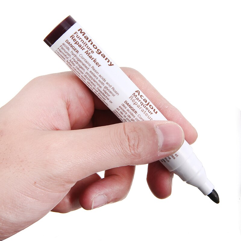 Furniture Touch Up Kit Markers Filler Sticks Wood Scratches Restore Kit Wood Floor Restore Filler Sticks Repair Tools 12pcs/set