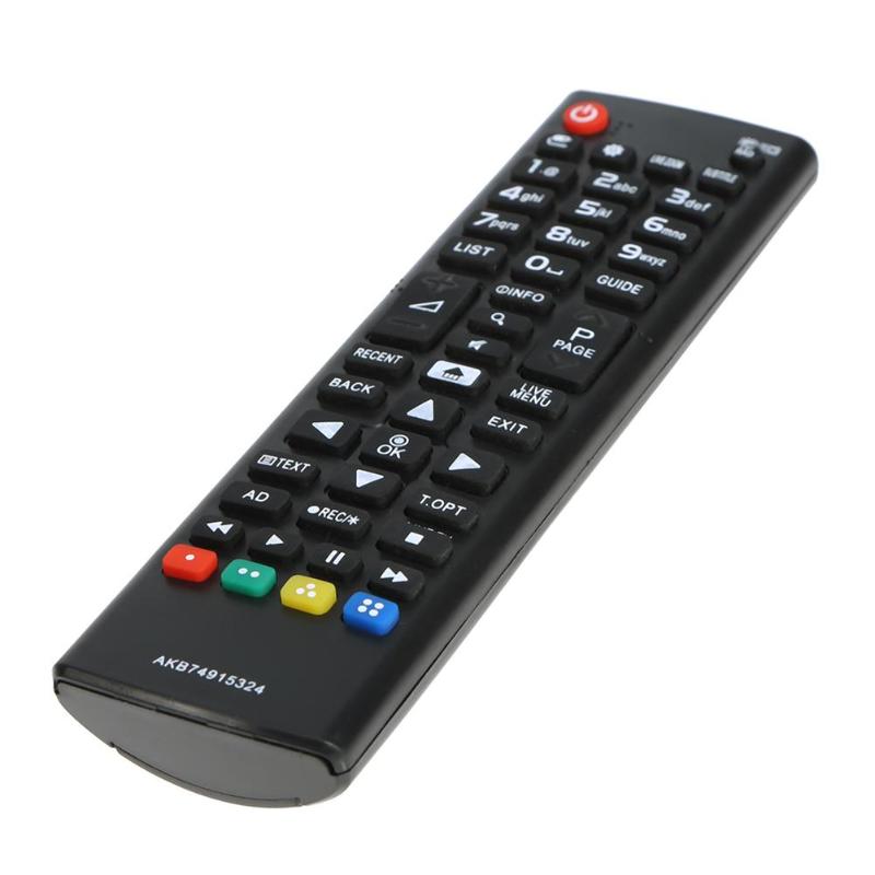 Télécommande de remplacement de TV pour LG AKB74915324 LED LCD TV ABS plastique Smart TV noir télécommande pour la maison