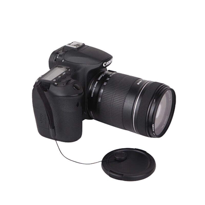 EACHSHOT Focus F-1 Anti-Slip Quick Rapid Shoulder Sling Belt Neck Strap for Camera Dslr Black +Anti-lost Camera Lens Cap Holder