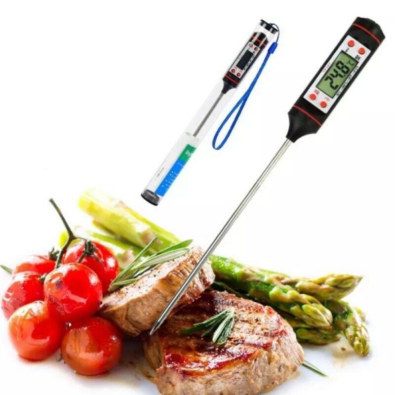 Instant Read Keuken Digitale Bbq Voedsel Thermometer Elektronische Vlees Eten Probe Bbq Melk Water Koken Gereedschap Termometer Digitale