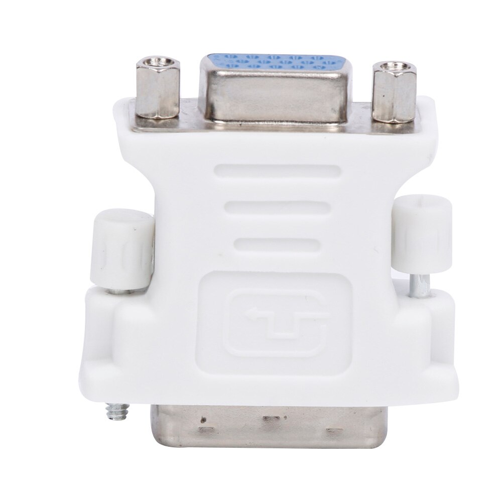 Dvi-i dual link 24+1 hane till  hd 15 stift vga svga hona kortmonitoradapter