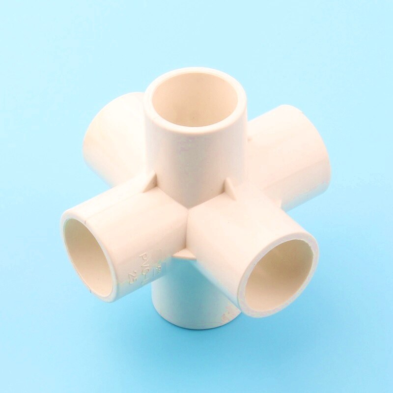 20mm inre dia. vit pvc-rörkoppling hem trädgård be... – Grandado