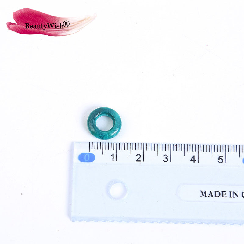 Dreadlock en bois circulaire 20 pièces | Perles en bois pour cheveux, perles de tressage à couleur mixte 5mm, perles pour cheveux