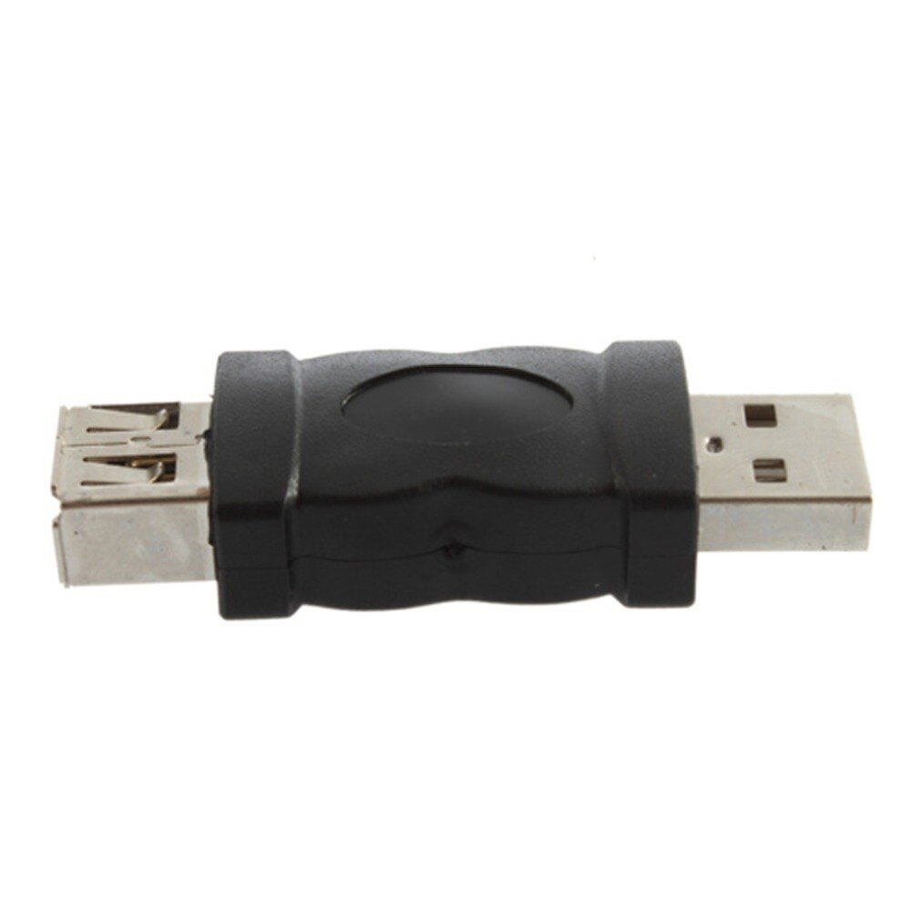 Firewire Ieee 1394 6 Pin Female Naar Usb 2.0 Type A Male Adapter Adapter Camera MP3 Speler Mobiele Telefoons pda &#39;S Zwart