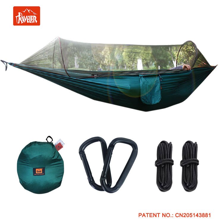 Mosquito Net Hammock Outdoor Swing Sky Tent 250x120cm Anti-mosquito camping Canopy Awning Set Bed Multi-color Optional: as picture ML
