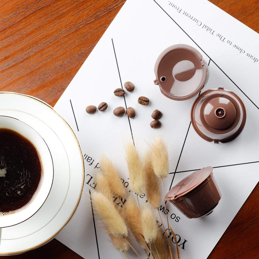 Coffee Filter 20ml Reusable Refillable Coffee Capsule Filters Baskets