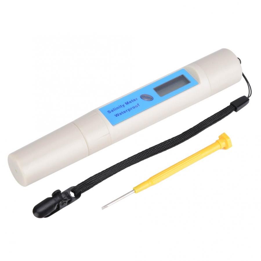 Medidor Digital portátil de salinidad, sopera de alta precisión, sal marina, salímetro tipo rotulador, medidor de de agua para piscinas