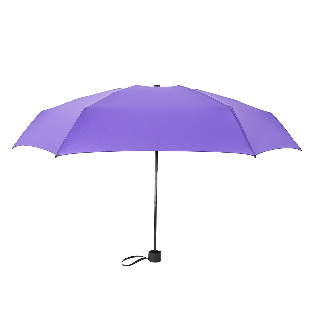 Mini Pocket Compact Umbrella Sun Anti UV 5 Folding Rain Windproof Travel UV protection outdoor portable Umbrellas Rain gear: 7