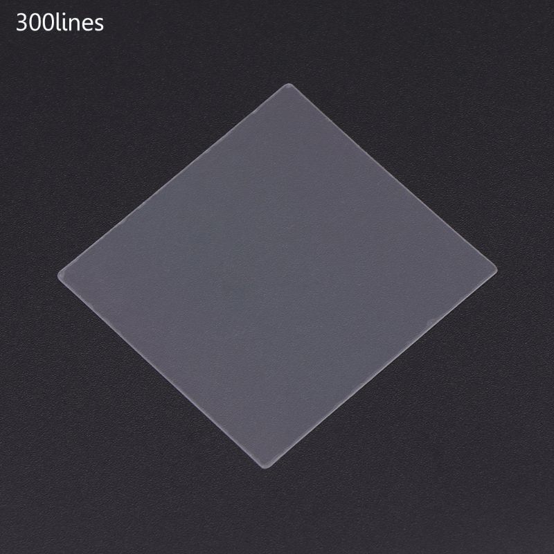 36x38mm Nano Engraving PET Trasmission Diffraction Grating Ultra Precision