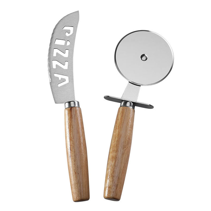 Herramientas de corte de una sola rueda para Pizza de acero inoxidable, diámetro de 6,5 CM, cuchillo para Pizza doméstico, herramientas para pasteles, uso de rueda para galletas tipo gofre