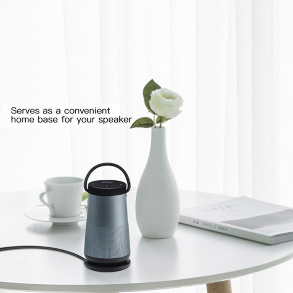 Portable Desktop Charging Dock Station Cradle ABS Plastic Charging Stand Pad Speaker Charger