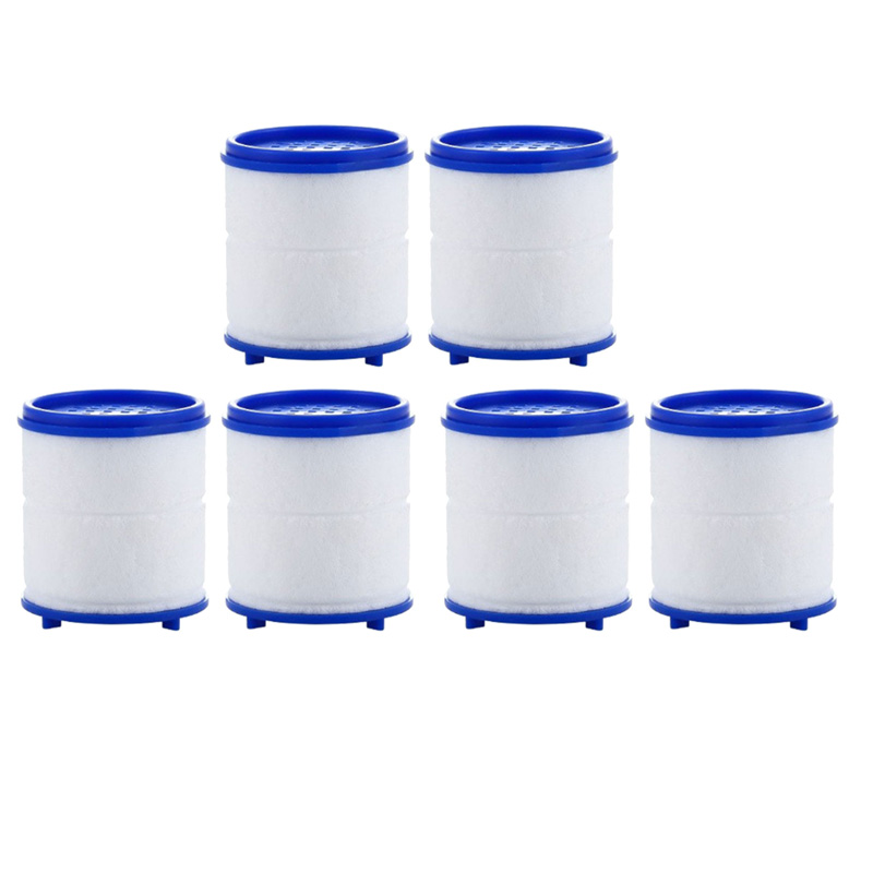 Faucet Filter Elements Water Purifier Filter emove Chlorine Heavy Metal Faucet Adapter PP Cotton Filtration for Kitchen Bathroom: Navy Blue