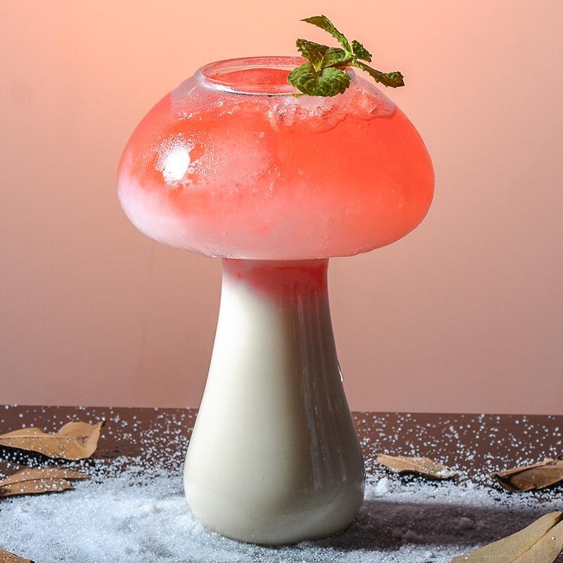 3D champignon nuage spécial verre à Cocktail pour Bar fête Swamm forme pas cher drôle secousse aigre mélangé TIKI vin Smoothies coupe