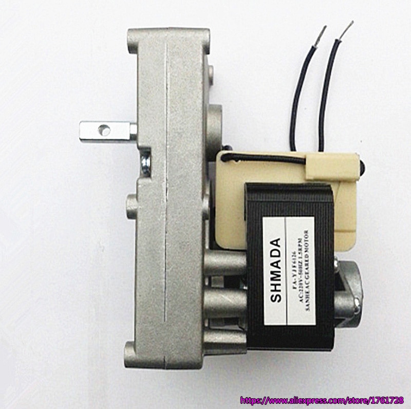 FA-YJF6130 3.2r/min AC220V silnik zwartobiegunowy motoreduktor/kominek, piekarnik/karmienie silnik