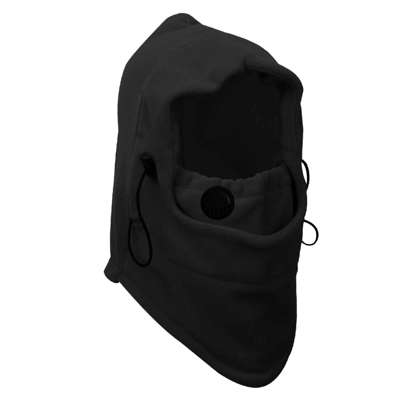 Masque d'équitation à capuche pour homme et femme, cagoule de Ski thermique, cache-cou coupe-vent pour l'extérieur, collection hiver: BK