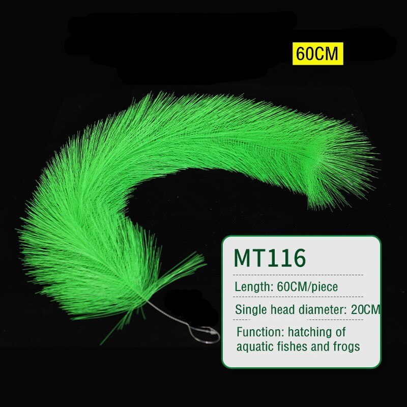 Pincel para incubar y criar peces, incubadora de peces de 60/100cm, para estanque de peces Koi: 60cm
