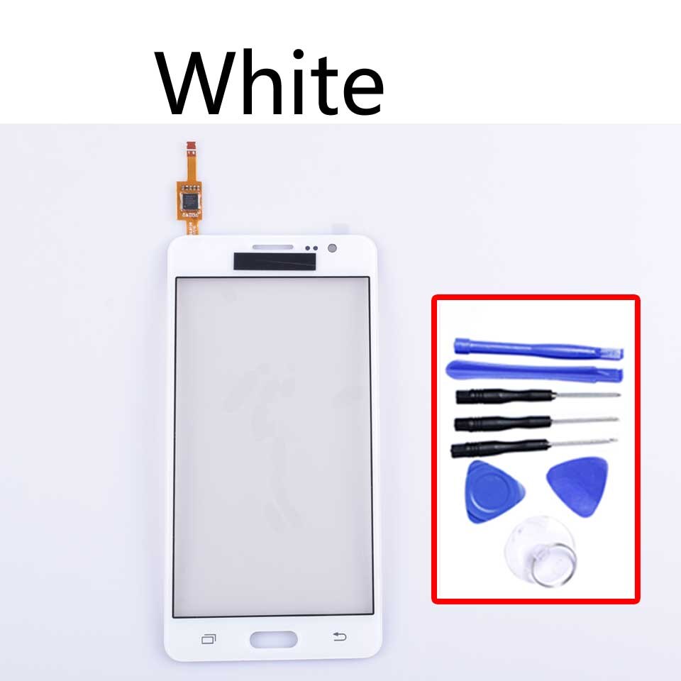5.0&quot;For Samsung Galaxy On5 G5500 G550 G550FY Touch Screen Panel Sensor Digitizer Glass Touchscreen NO LCD: White-With tool