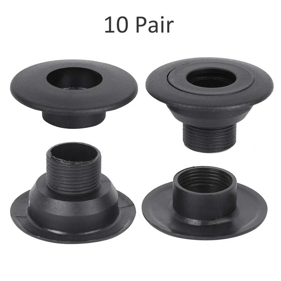 10 par bordfodbold leje 48mm fodboldbøsning fodbold bord fodbold leje 15.8mm med stål bold bord fodbold tilbehør