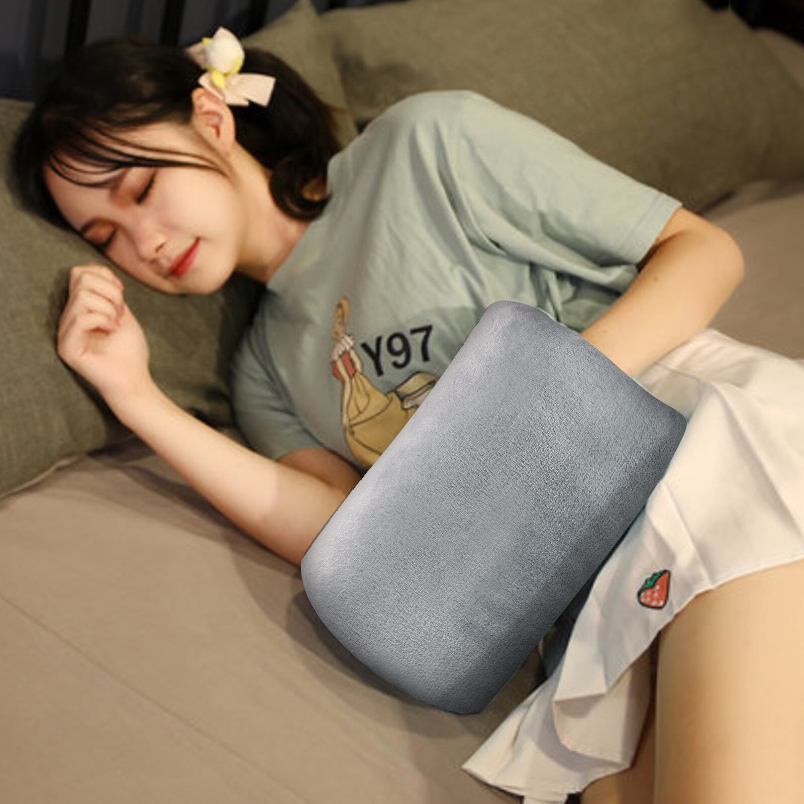 Warm Slippers USB Electric Heating Pad Feet Warm Slippers Winter Hand/Foot Warmer Washable Household Foot Warmer
