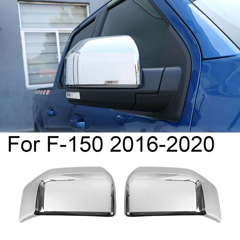 Chrome Auto Achteruitkijkspiegel Cover-Zijspiegel Cover Cap Voor Ford F-150 F150