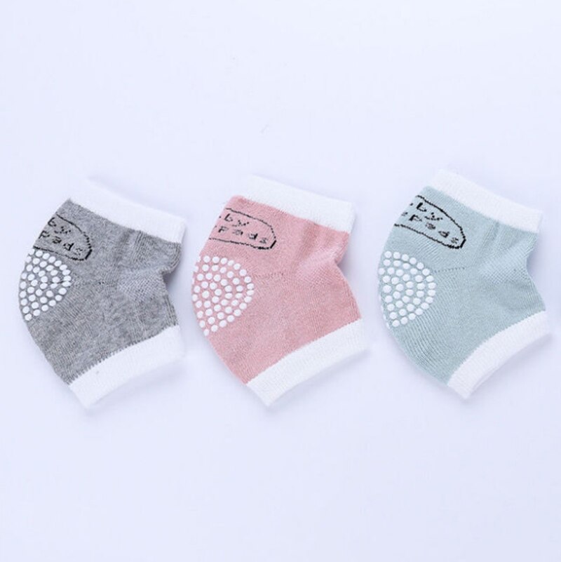 3 Pairs Baby Toddler Crawling Socks Children&#39;s Anti-fall Girl Baby Knee Sleeve Baby Protection Knee Socks: Style 6(3PCS)