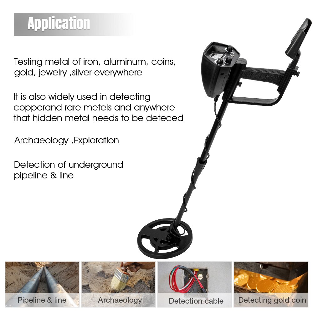 4080/4030 Metal Detector Underground Gold Finder High Sensitivity Treasure Hunter
