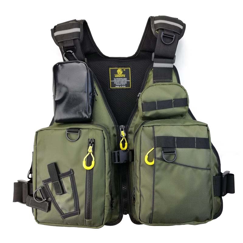 Volwassen Vliegvissen Vest Unisex Polyester Drijfhulpmiddel Zwemmen Varen Zeilen Vissen Leven Vest Outdoor Sport Veiligheid Reddingsvest: D
