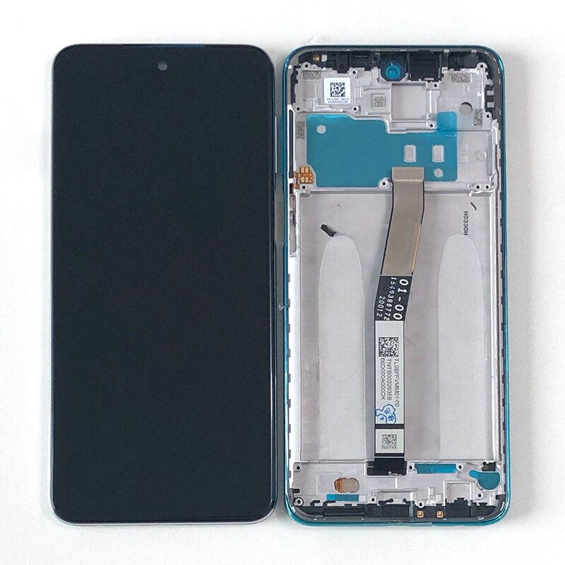 6.67 "Originele M &amp; Sen Voor Xiaomi Redmi Note 9S Screen Lcd Note 9S Display + Touch digitizer Frame Voor Redmi Note 9 Pro Max/9Pro
