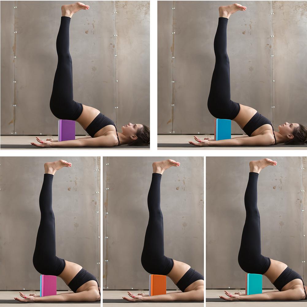 EVA Yoga Block Waterproof Pilates Yoga Brick Sports Anti-slip Foam Block Exercise Aid Prop Health Training for women
