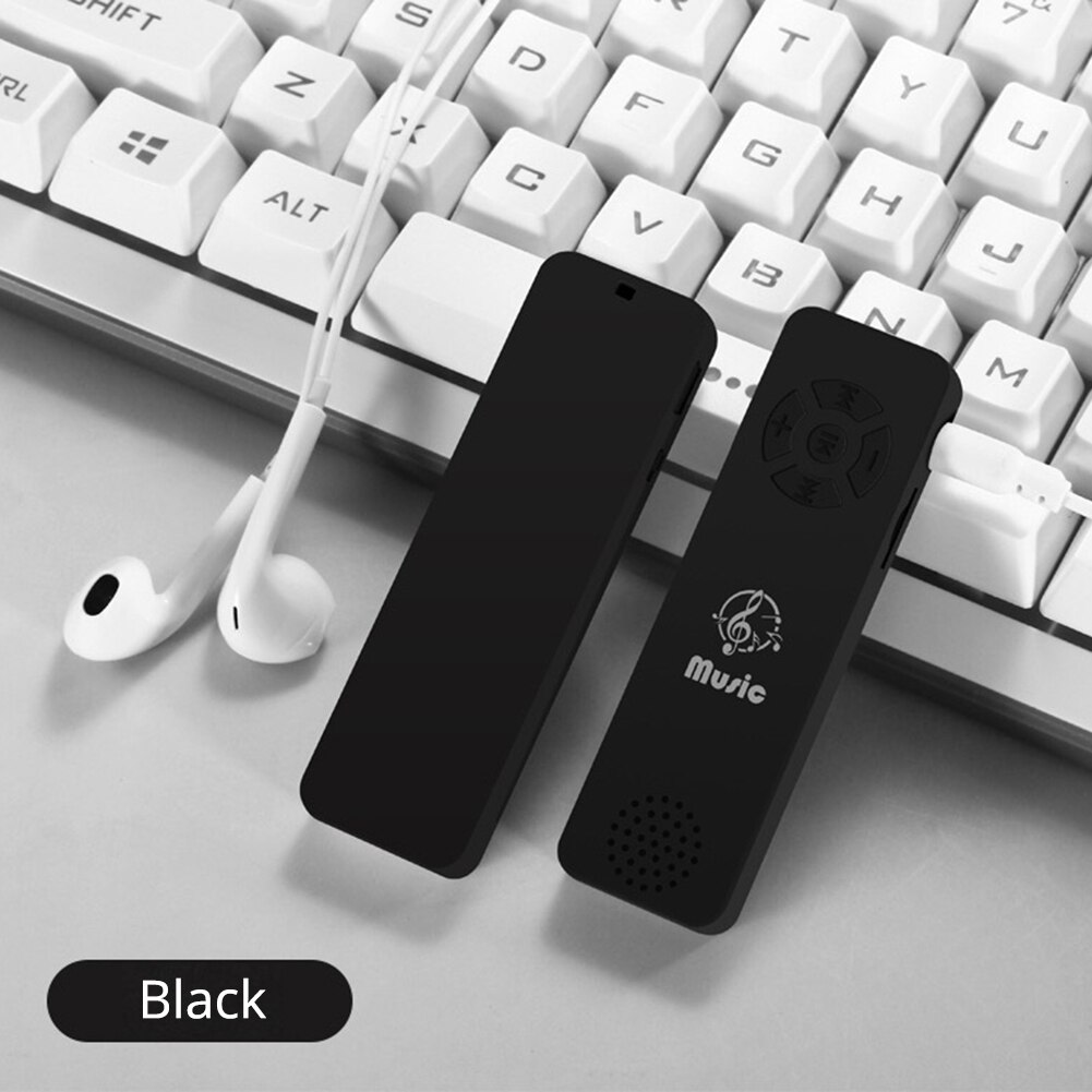 Mp3- spieler-sport-playlist-walkman mit ultradünnem kartensteckplatz, lautsprecherfunktion und  mp3- player-unterstützung für tf-karten