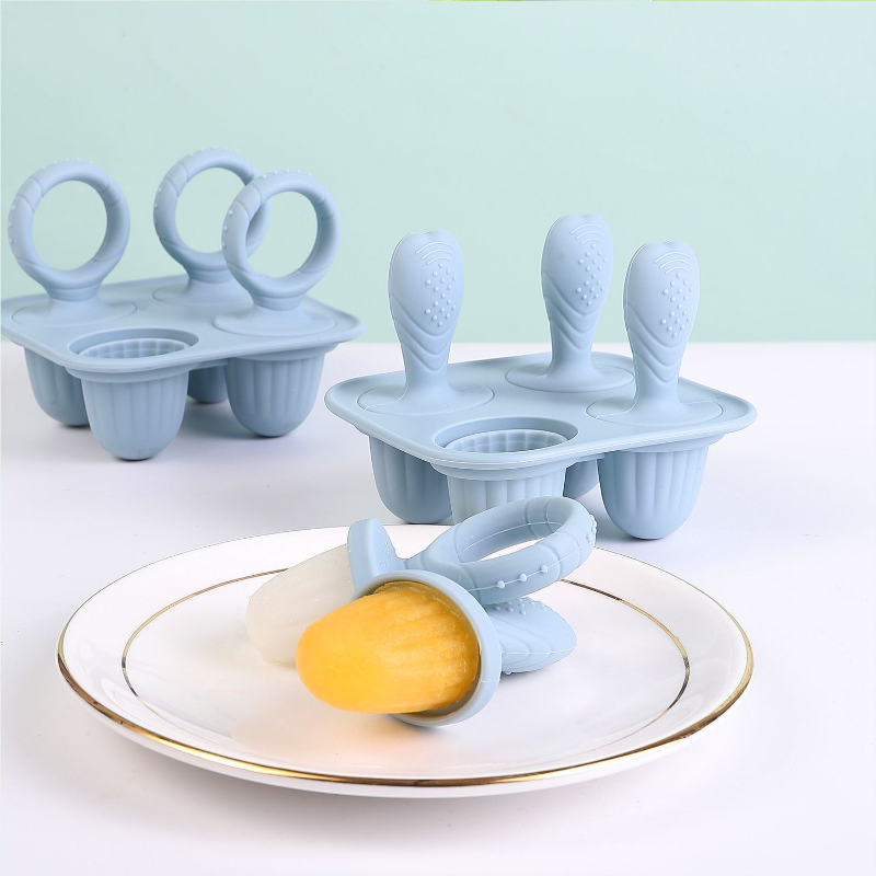 Silicone Ice Cream and Breast Milk Popsicle Mold DIY Homemade Ice Cream Mold Kitchen Small Tool