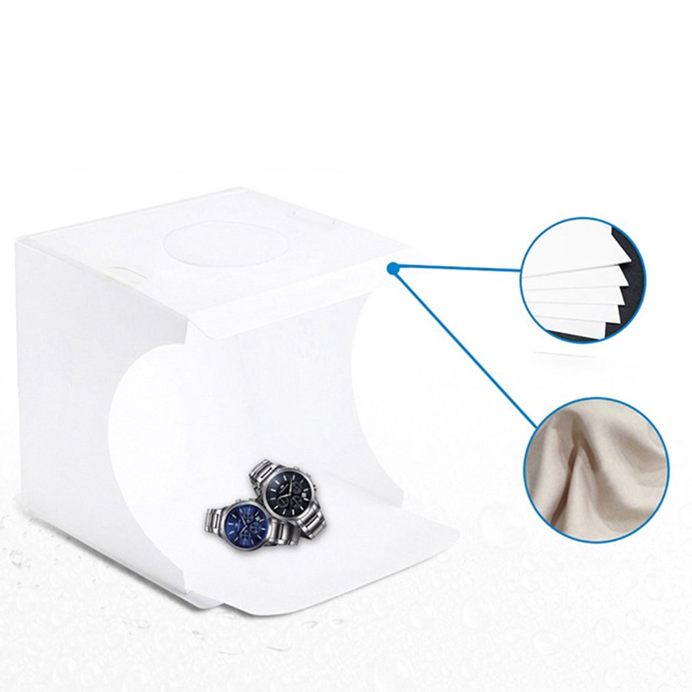 doprowadziło światło atrakcja przenośne proste składane studio małe zdjęcie rekwizyty sprzęt fotograficzny miękkie światło strzelanie platformy