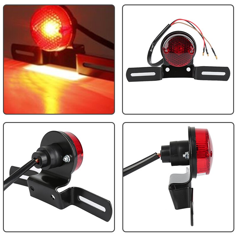 Motorcycle Brake Achterlicht Voor Rc Motorfiets Harley Signaal Lamp Motorfiets Signaal Lamp Verlichting 12V 20W Heldere: Default Title
