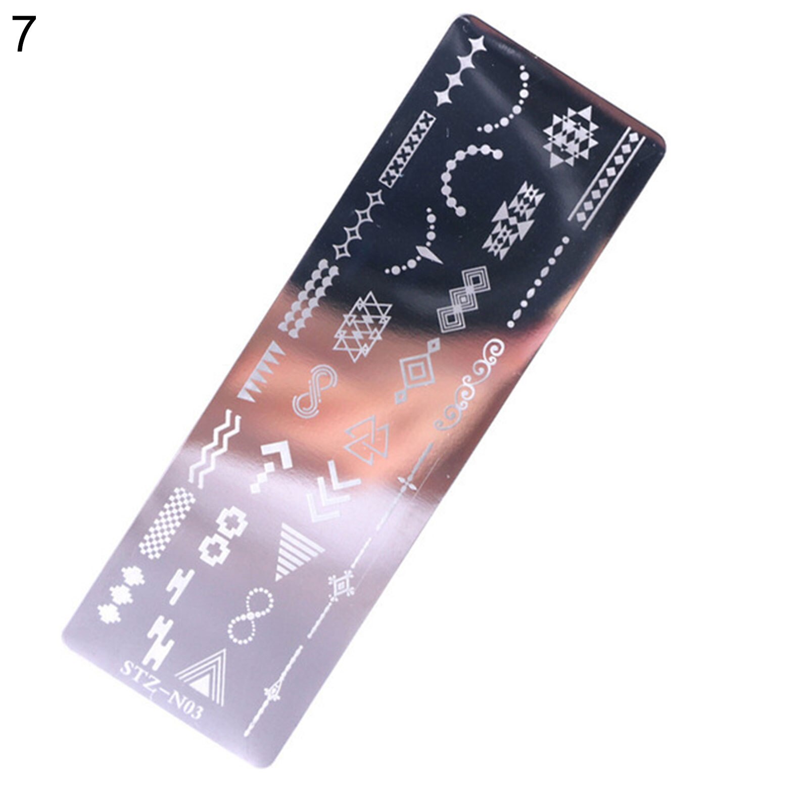Accessoires pour ongles, tampon à tête Double face, polissage, peinture, dessin, manucure, stylo, outil de Nail Art,: 7