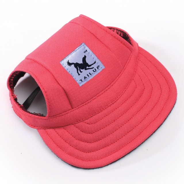 [TAILUP]Dog Hat With Ear Hole Summer Baseball Cap for Small pet dogs product Oxford Cloth breathable handsome Cool Doggie py0017: 10 / S 15x31cm