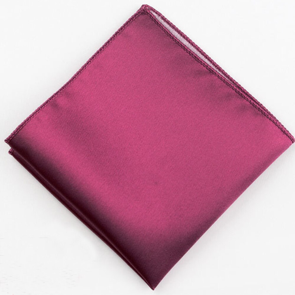Foulards hankerchef Vintage soie Satin | Couleur unie anglais, costume hommes poche carré mouchoirs robe de mariage serviette de poitrine: rods red