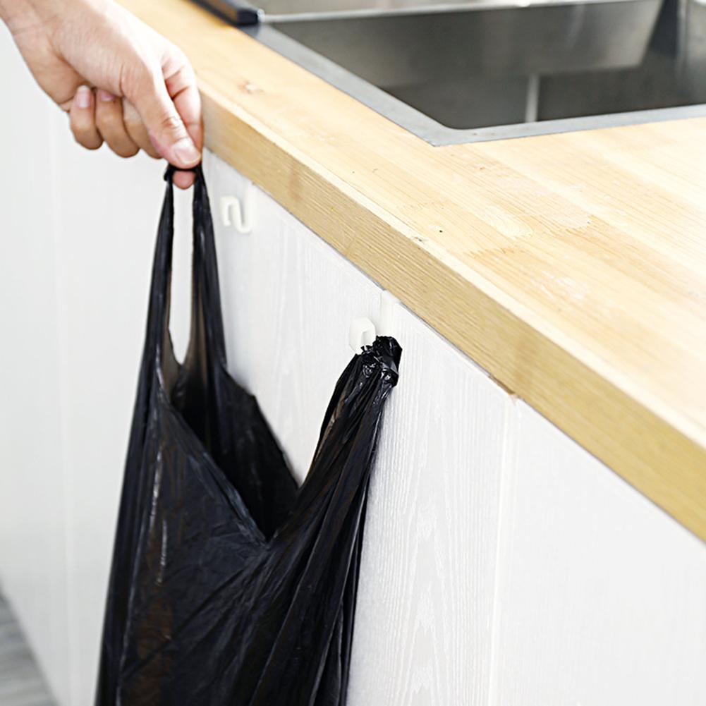 Køkkenskab skab dør håndklædetaske hængekrog diverse skraldepose bøjle