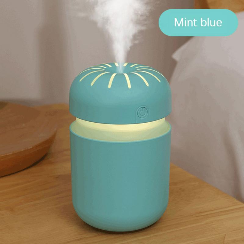 Mini Electric Humidifier Essential Aroma Oil Diffuser Ultrasonic Wood Grain Air Humidifier USB Mini Mist Maker LED Light Car: 06